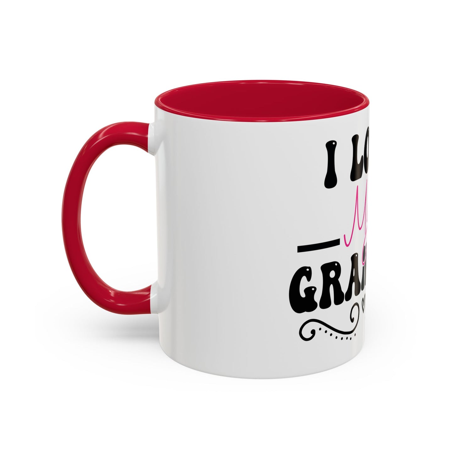 Colorful Grandpa Mug, Ceramic Coffee Cup, Gift for Grandpa, Father's Day Present, Personalized Mug, Family Gatherings