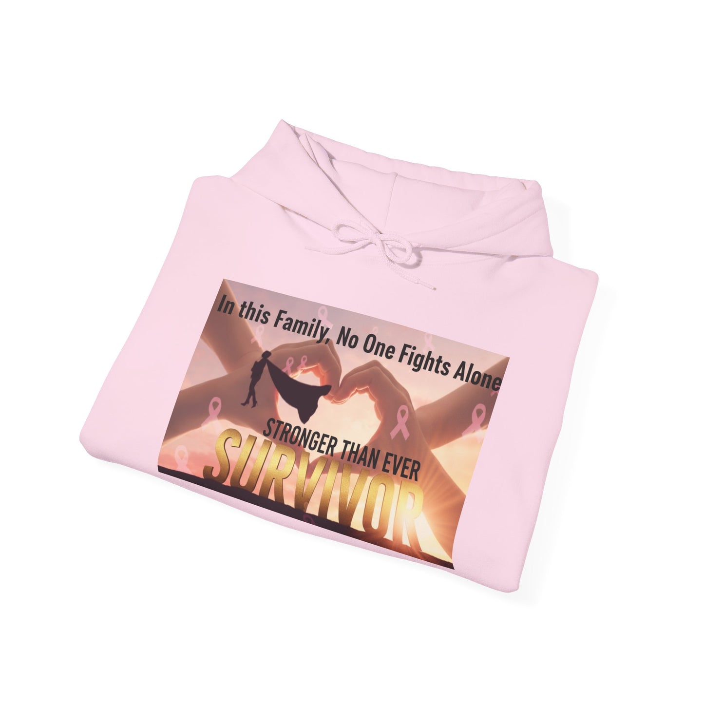 Inspirational Cancer Awareness Hoodie, Unisex Hoodie, Family Support Sweatshirt, Stronger Together, Gift for Cancer Warriors, Comfort [...]