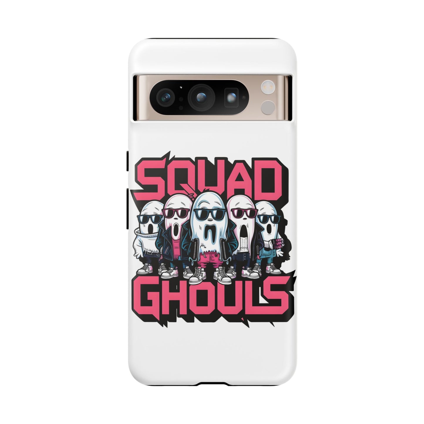 Squad Ghouls Phone Case | Spooky Fun Design | Halloween Gift | Trendy Mobile Cover | Unique Accessory | Ghoulish Vibes