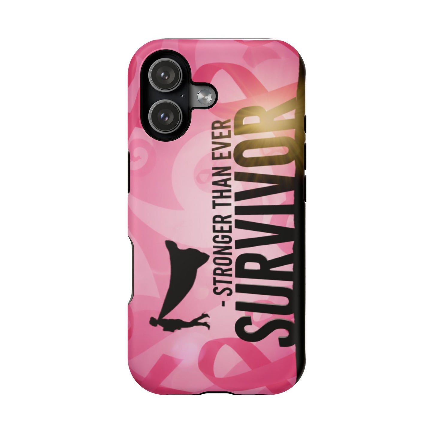 Survivor Impact-Resistant Phone Cases - Empowering, Stronger Than Ever, Gift for Fighters, Resilience Decor, Phone Protection