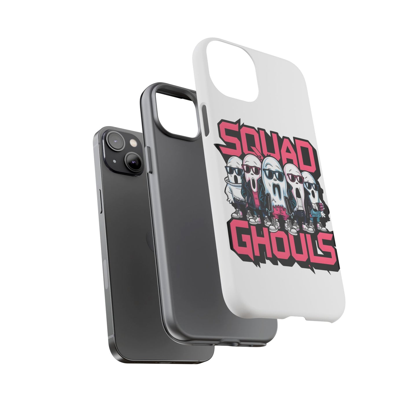 Squad Ghouls Phone Case | Spooky Fun Design | Halloween Gift | Trendy Mobile Cover | Unique Accessory | Ghoulish Vibes