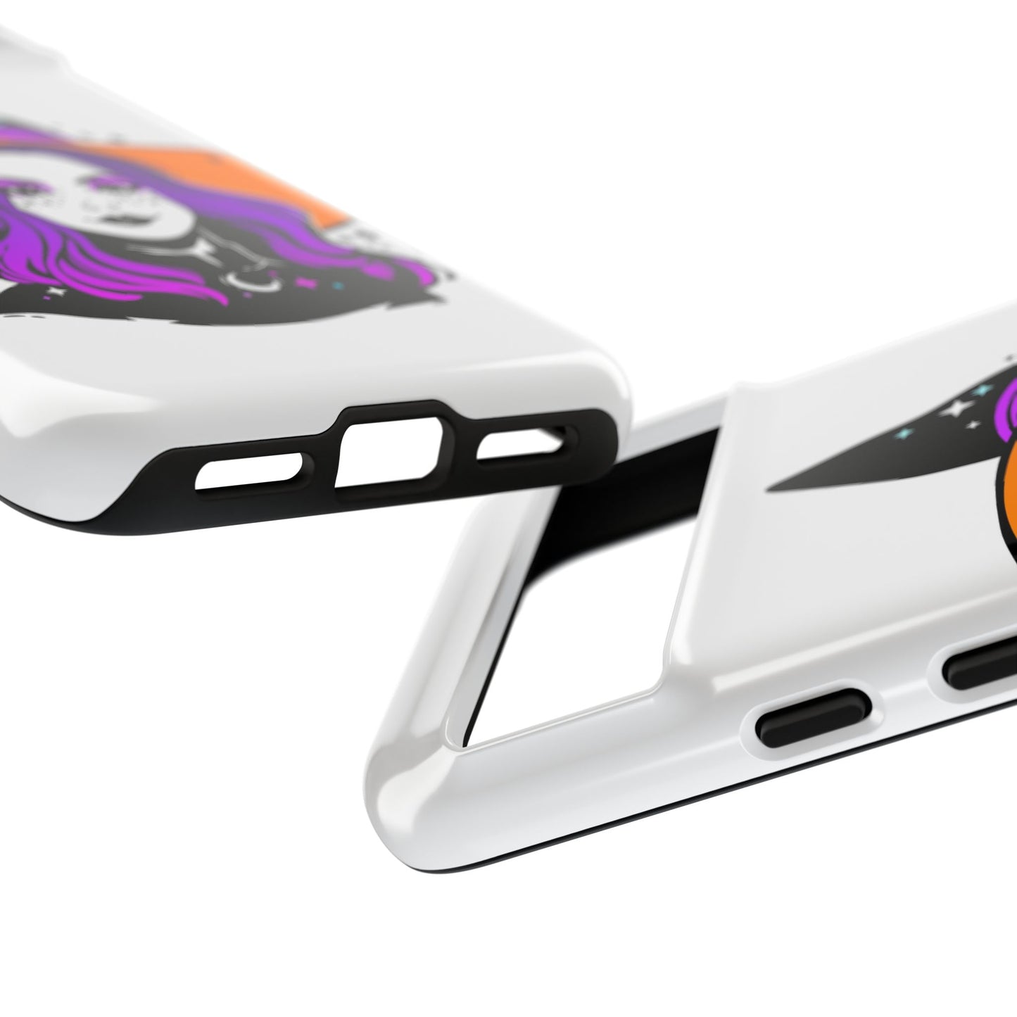 Witchy Phone Case - Tough Cases with Magical Vibe, Halloween Decor, Phone Accessory, Gift for Witch Lovers, Cute Smartphone Case