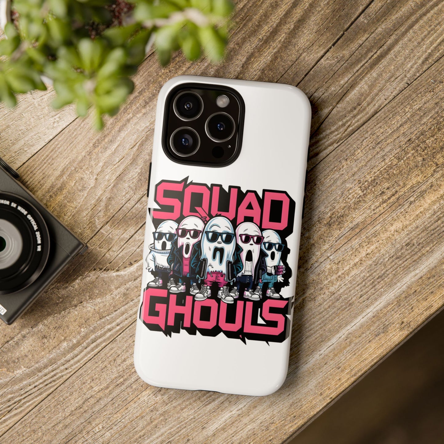 Squad Ghouls Phone Case | Spooky Fun Design | Halloween Gift | Trendy Mobile Cover | Unique Accessory | Ghoulish Vibes