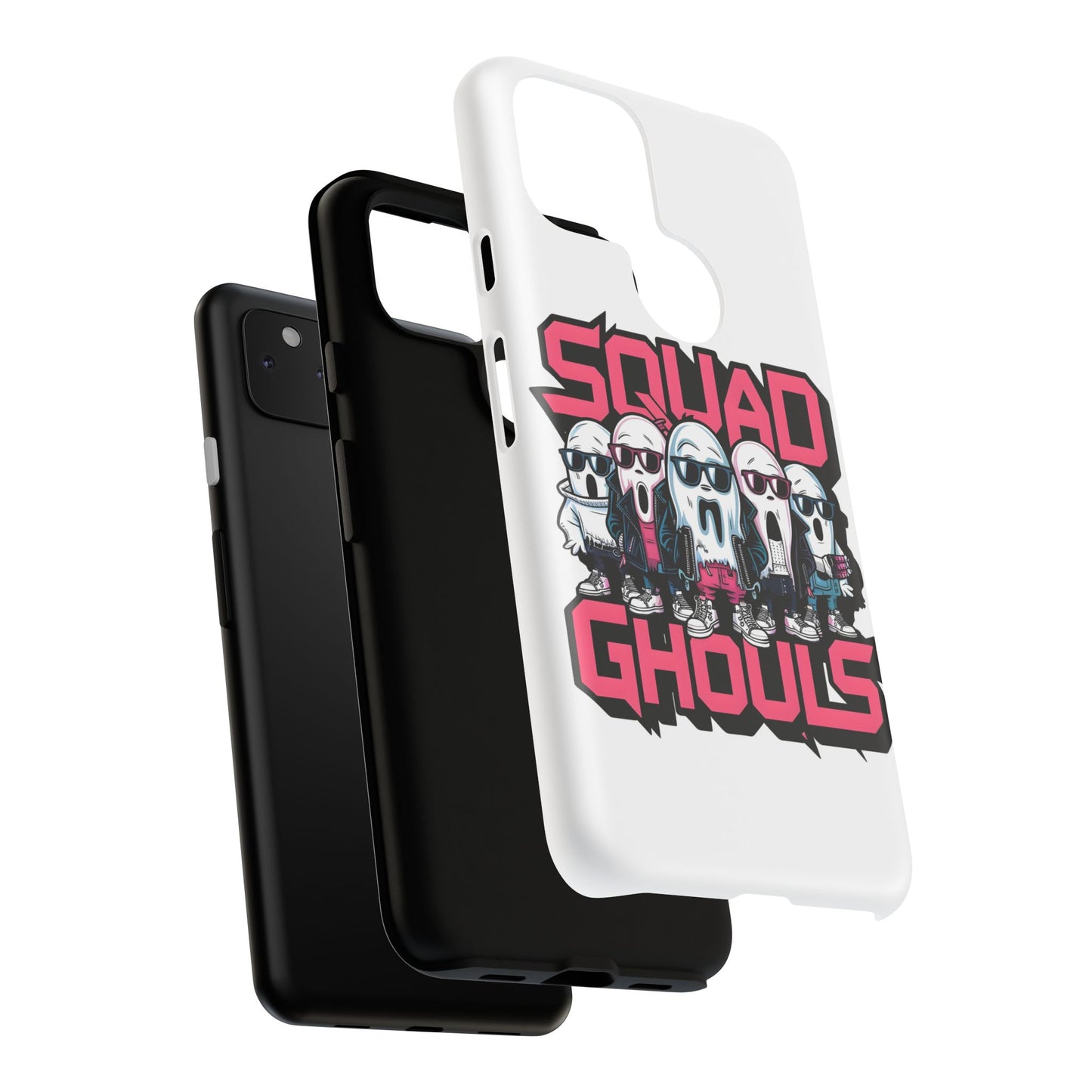 Squad Ghouls Phone Case | Spooky Fun Design | Halloween Gift | Trendy Mobile Cover | Unique Accessory | Ghoulish Vibes