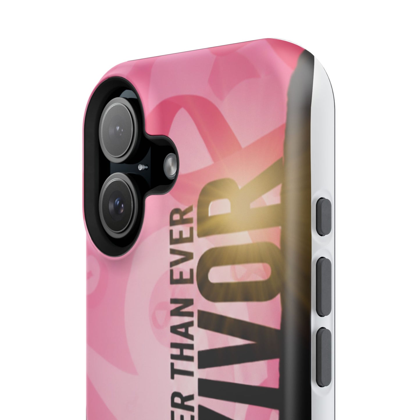 Survivor Impact-Resistant Phone Cases - Empowering, Stronger Than Ever, Gift for Fighters, Resilience Decor, Phone Protection