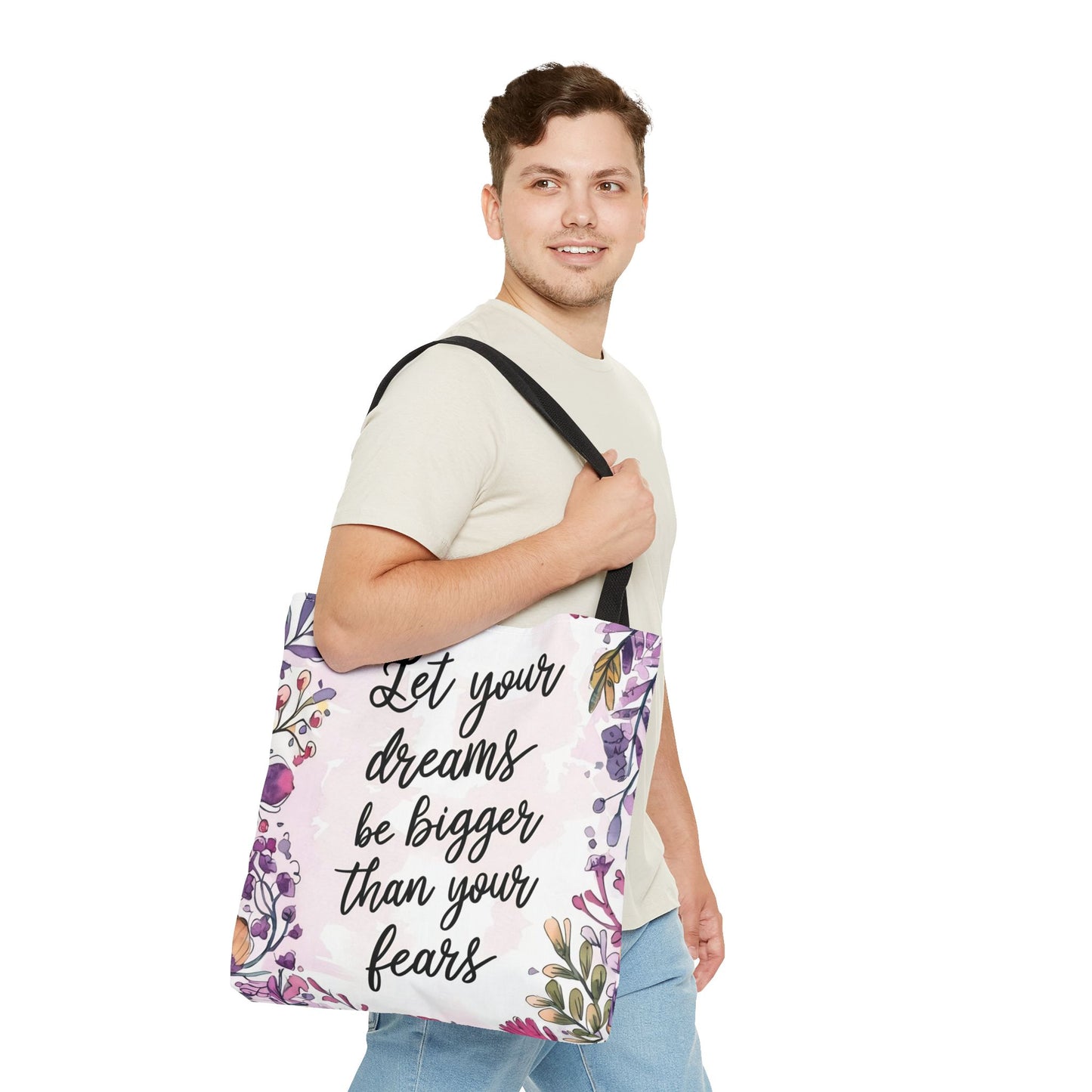 Motivational Tote Bag (AOP)