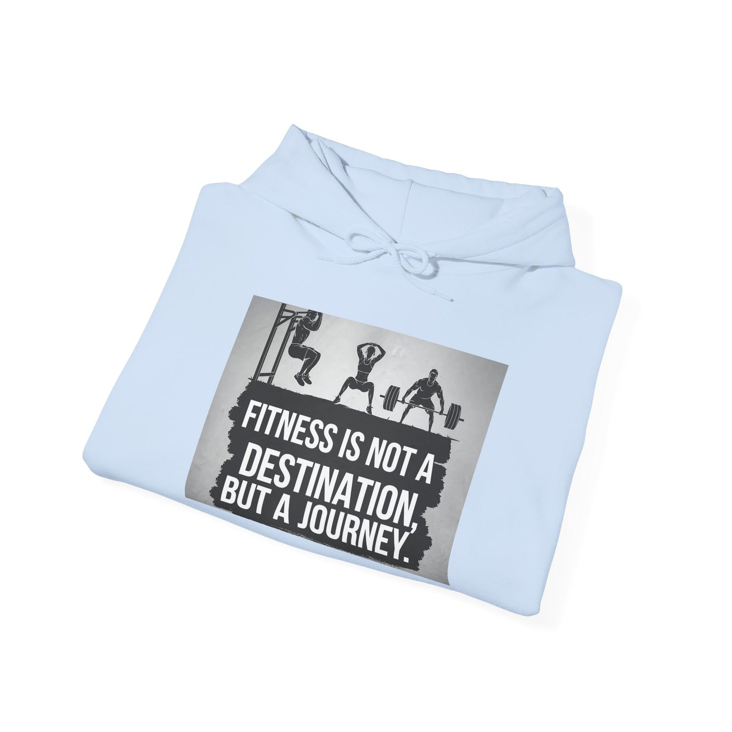 Fitness Journey Hoodie - Motivational Sweatshirt for Gym Lovers, Inspirational Gift for Fitness Enthusiasts, Cozy Workout Apparel, [...]