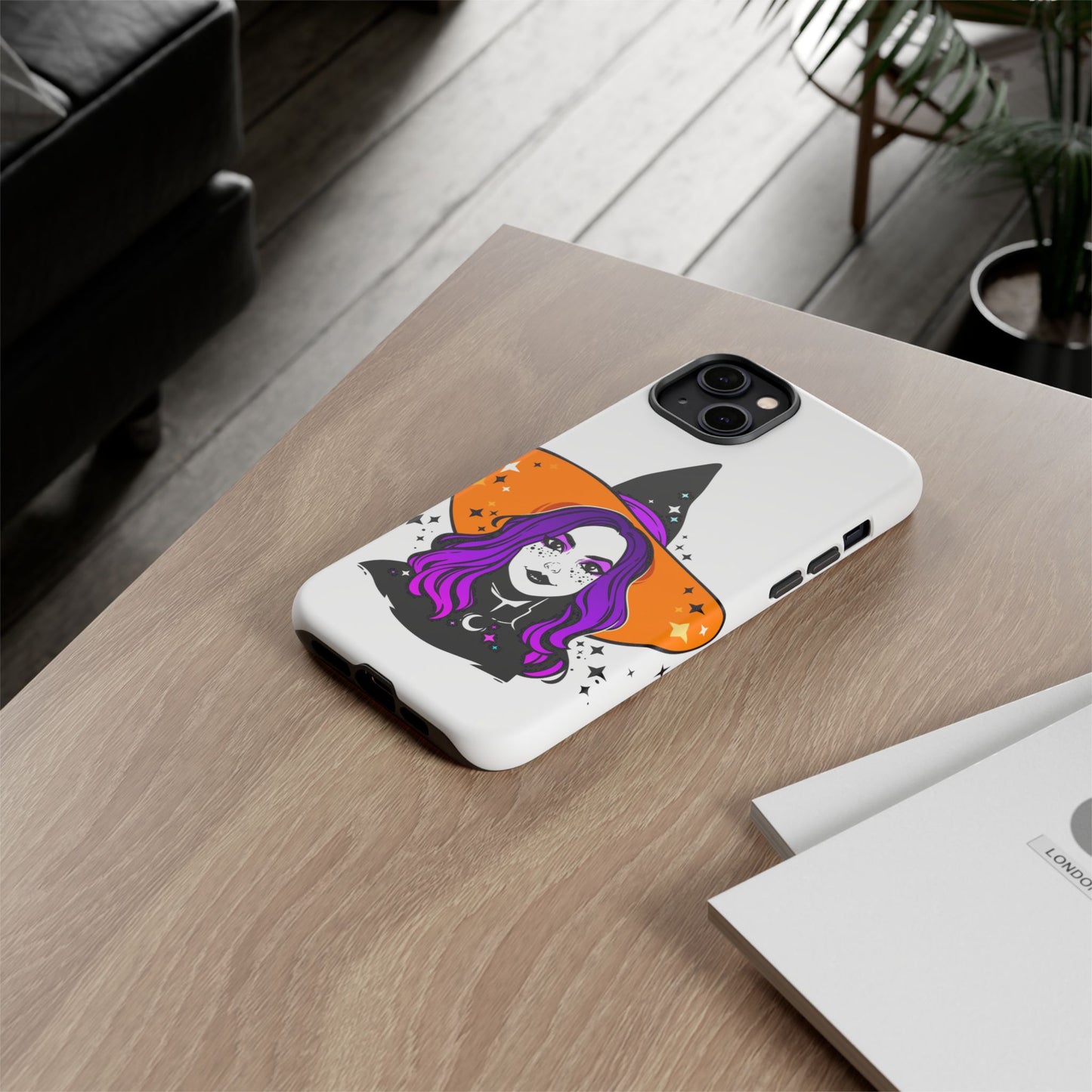 Witchy Phone Case - Tough Cases with Magical Vibe, Halloween Decor, Phone Accessory, Gift for Witch Lovers, Cute Smartphone Case