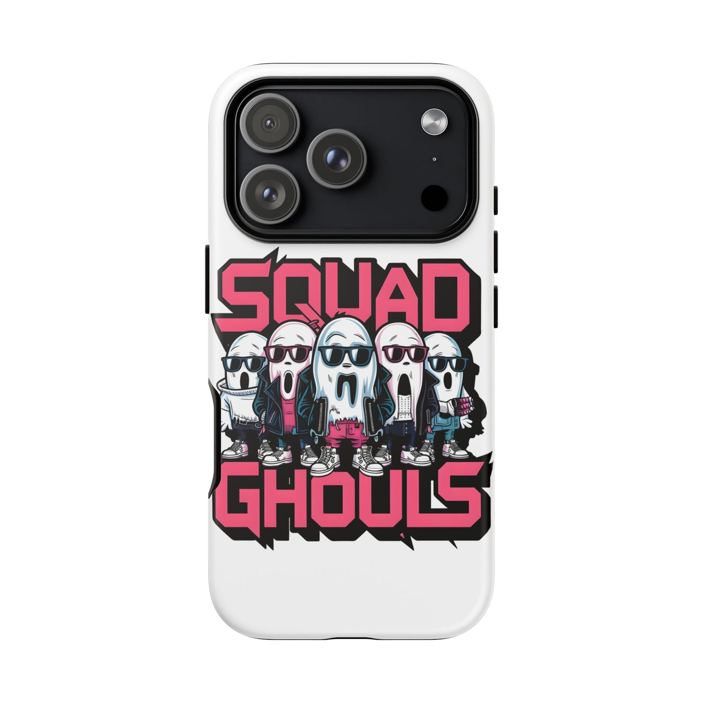Squad Ghouls Phone Case | Spooky Fun Design | Halloween Gift | Trendy Mobile Cover | Unique Accessory | Ghoulish Vibes