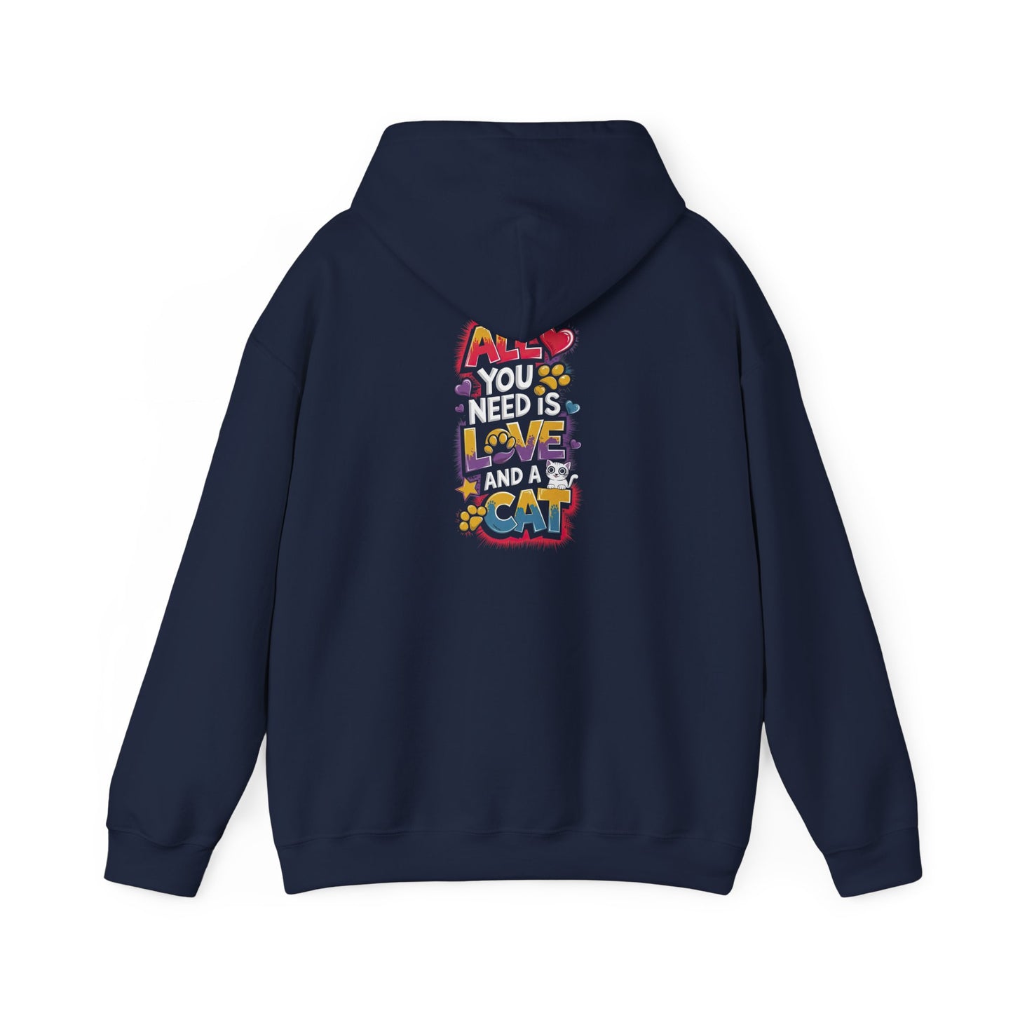 Cat Lover's Hooded Sweatshirt