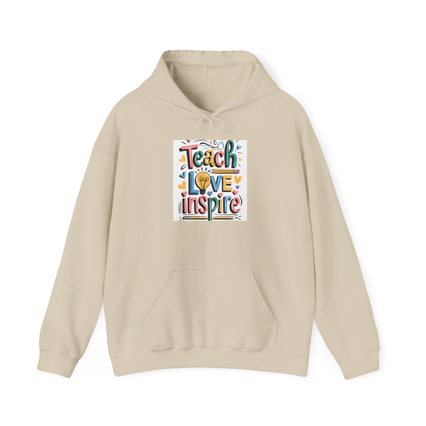 Inspirational Teacher Hoodie - Unisex Heavy Blend Sweatshirt, Gifts for Educators, Back to School Apparel, Positive Vibes Clothing, [...]