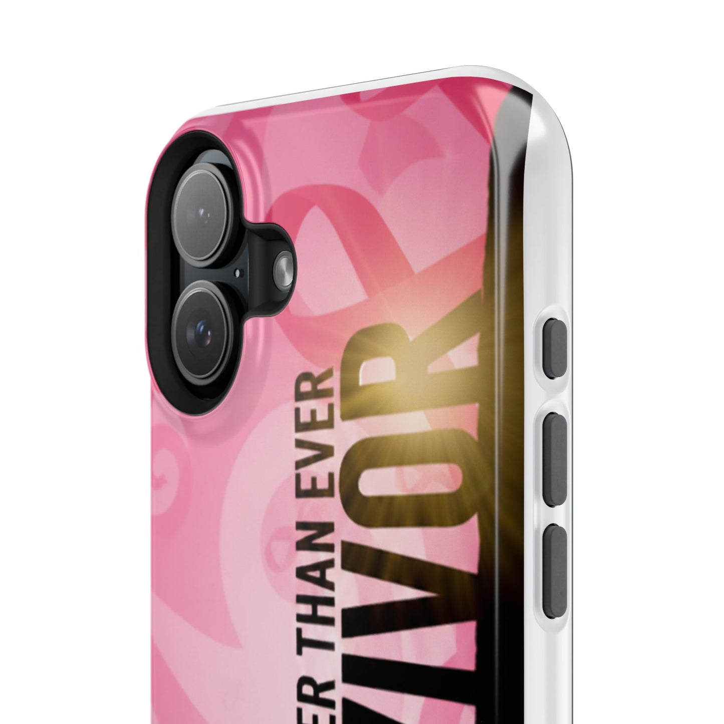 Survivor Impact-Resistant Phone Cases - Empowering, Stronger Than Ever, Gift for Fighters, Resilience Decor, Phone Protection